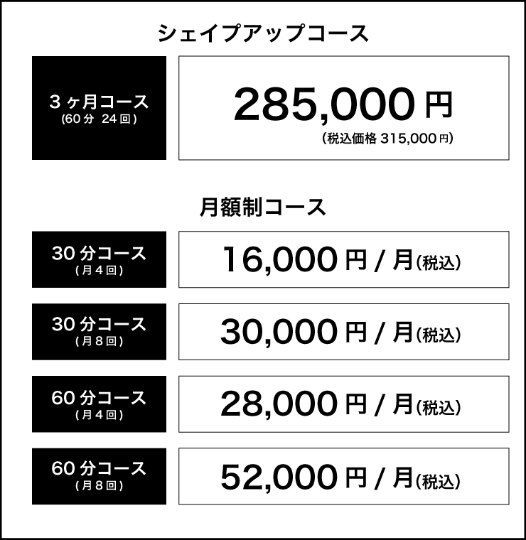 高品質なサービスをお手頃な価格で